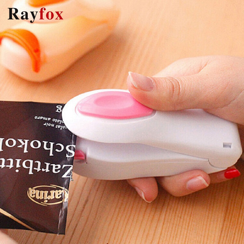 Kitchen Accessories Tools Mini Portable Food Clip Heat Sealing Machine Sealer Home Snack Bag Sealer Kitchen Utensils Gadget Item